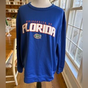 Florida Gators Sweatshirt Men’s Large Blue Pullover Champion NCAA UF Football